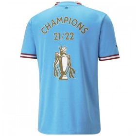 Manchester City Champions 22 Koti 2022-23 - Jalkapallo Pelipaidat (S/S)